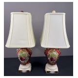 (2) Victorian “Urn Style” Lamps