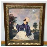 Antique Framed Illustration