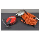 Extension Cord & Trouble Light with Cord