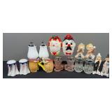 Collection of Salt & Pepper Shakers