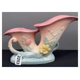 Hull Pottery Double Cornucopia Vase