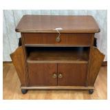 Wooden Humidor End Table