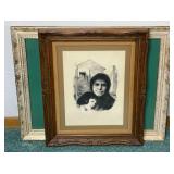 Vintage Framed Illustrations