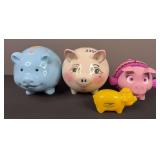 Assortment of Piggy Banks