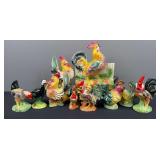 Various Rooster Home Decor