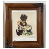 Suds-‘n-Duds By Charlot Byj Framed Painting