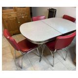 MCM Kitchen Table and (4) Matching Chairs