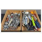 Forks, Spoons, Knives, Spatulas, & Misc Kitchen Utensils