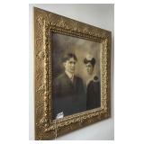 Framed Vintage Couple Picture