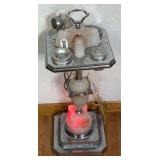 Vintage Art Deco Electric Smoking Stand