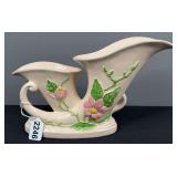 Hull Pottery Wildflower Cornucopia Vase