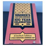 WagnerWare 100 Year Celebration Cast Iron Collectible Set