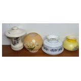 Porcelain Lamp Bases & Shades