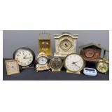 Assortment of Desk Top Clocks
