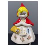 Hull Pottery Little Red Riding Hood Cookie Jar