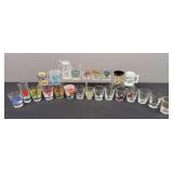 Collection of Shot Glasses