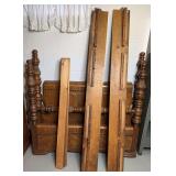 Art Deco Waterfall Four-Poster Bed Frame