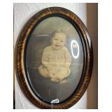 Vintage Portrait of A Baby