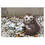 Squirrel & Rabbits Garden Decoration