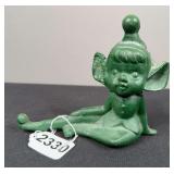 Cast Iron Elf Doorstop Christmas Decor