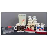 Hersheys & Pillsbury Dough Boy Salt & Pepper Shakers