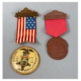 Two G.A.R. Minnesota Souvenir Medals