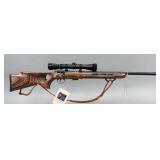 Savage  .17 HMR  Model 93R17  0917602  with Tasco Silver Antler & Leather Sling