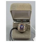 1948 KMAG Class Ring Silver Size 8.5