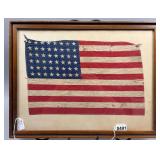 48-Star Vintage American Flag