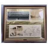 U.S. Naval Training Center Great Lakes Illinois Class Photo & Photos of Number 463 Navy Boat & Map