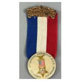 G.A.R. Des Moines Iowa 60th Encampment Badge