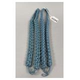 Two U.S. Army Infantry Blue Shoulder Cords