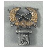 G.A.R. Union Civil War 132nd PA Infantry Badge