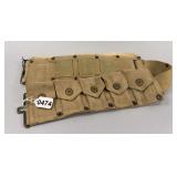 U.S. World War I Military Ammo Belt