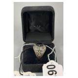 U.S. Army Class Ring Silver Size 8.5