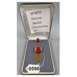 World War II Victory Medal Decoration Set