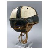 Vintage Leather Harry Gilmore Football Helmet