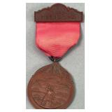 G.A.R. Nebraska Souvenir Badge Corn Is King