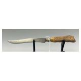 H. Broker & Co. Tree Brand Antler Handled Knife 7.5 Inch Blade