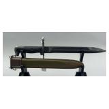 U.S. World War II M1 Garand Bayonet with Sheath
