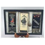 Mourning Ribbon & Presidential Ribbon In Memoriam & James A. Garfield Ribbon