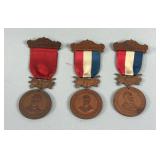Three G.A.R. Representative Encampment Badges