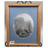 Framed Photo of Lima Memorial Hospital Lima Ohio 1942