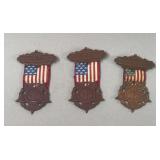 Three Ladies of the G.A.R. Medals