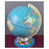 Metal Desk Top Globe