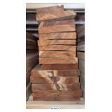 (15) Rough Cut & Live Edge Hardwood Cherry Boards