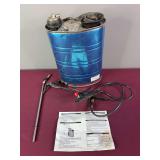 4 Gallon Stainless Steel Knapsack Sprayer & accessories