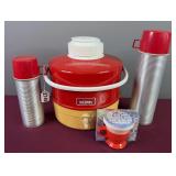 Vintage Thermos & Cooler