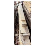 Stack of Rough Cut Lumber