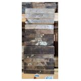 Stack of (16) Hard Wood, Rough Cut, Ash Boards
